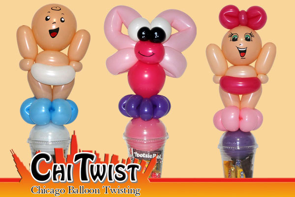 Baby Candy Cup Balloons