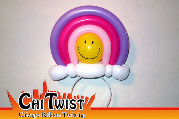 Rainbow Hairband Balloon
