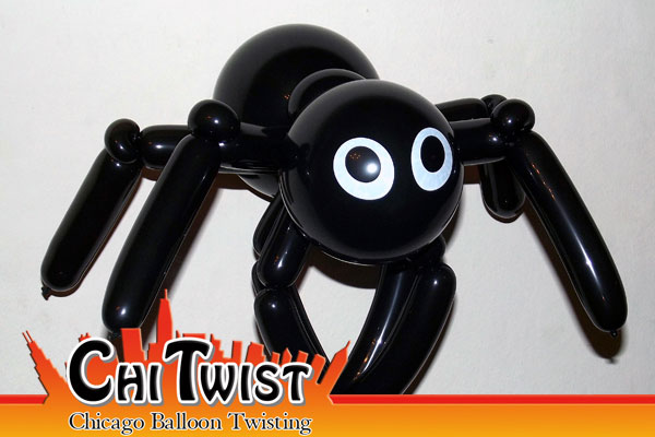 Spider Halloween Balloon Animal