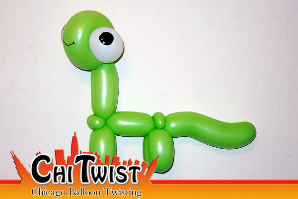 Brontosaurus Balloon Animal