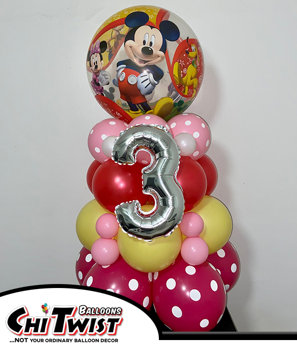 Mickey Mouse Balloon Centerpiece